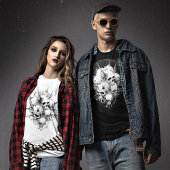 デスフュージョンデーモンズスカルダークハローの出現 Tシャツ