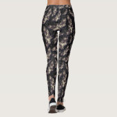 デスヘッドモスゴシックゴシック彫刻オルタナティブ レギンス (裏面)