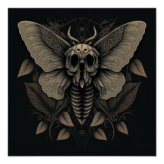 デスヘッドモスポスター(光沢) ポスター (正面)