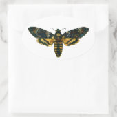 デスヘッドモス 楕円形シール (バッグ)