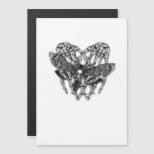 デスヘッド・モス クラシック - スケルトン ハンド ハート (正面/裏面)