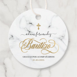 デスペインのバウティゾグラシアス金ゴールド フェイバータグ