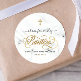 デスペインのバウティゾグラシアス金ゴールド ラウンドシール