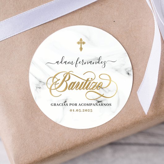 デスペインのバウティゾグラシアス金ゴールド ラウンドシール