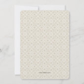 デスペディダデソルテラインビタシオンフロレスデオトニョ 招待状 (裏面)