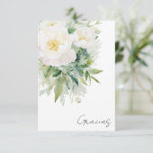 デスペディダデソルテラスペインのブライダルシャワー サンキューカード (スタンド正面)