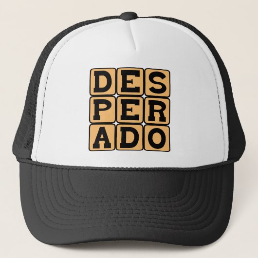デスペラード、犯罪者 キャップ (正面)