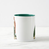 デスポシトおもしろいクリスマスセータースロートコーヒーマグ マグカップ (中央)