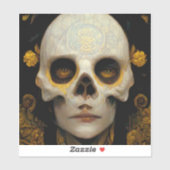 デスマスクファンタジーSci-Fiアート シール (シート)