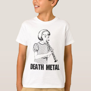 デスメタルおもしろい音楽ジャンル重金属ユーモア Tシャツ