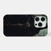 デスメタルアートのiPhone 15 Proケース iPhoneケース (裏面横)
