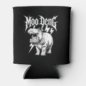 デスメタルカワイイベビーヒッポデモーンヒポタマス 缶クーラー (正面)