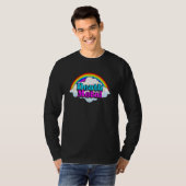 デスメタルレインボーテーマ Tシャツ (正面フル)