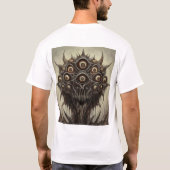 デスメタル怪獣Tシャツ» Tシャツ (裏面)