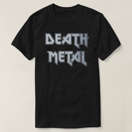 デスメタル Tシャツ (デザイン正面)