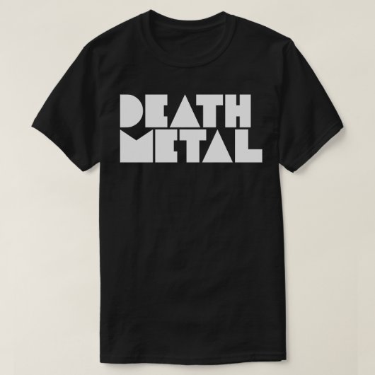 デスメタル Tシャツ (デザイン正面)