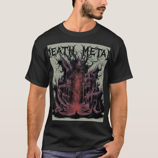 デスメタルTシャツ Tシャツ (正面)