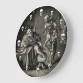 デスリッチマンウォールクロックのダンス ラージ壁時計 (傾斜)