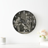 デスリッチマンウォールクロックのダンス ラージ壁時計 (ホーム)