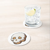 デスリースウィートスカルドーナツ ラウンドペーパーコースター (インサイチュ)