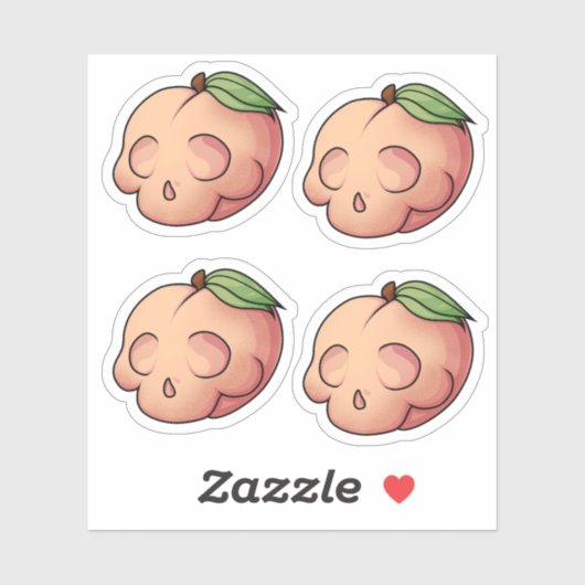 デスリースウィートスカルピーチ シール (シート)