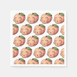 デスリースウィートスカルピーチ スタンダードカクテルナプキン