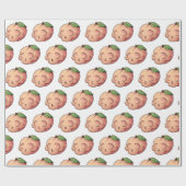 デスリースウィートスカルピーチ ラッピングペーパー (フラット)