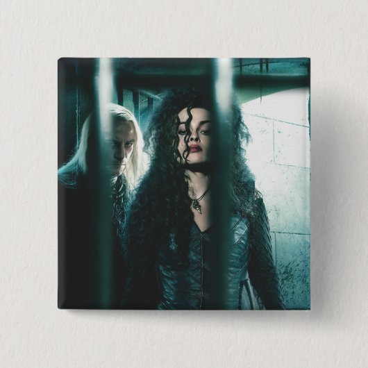 デスリーハローズ – Bellatrix & Lucius 缶バッジ (正面)