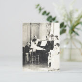 デスリ??oクロード・ドブッシー・アオ・ピアノno ver?o de 1893 ポストカード (スタンド正面)