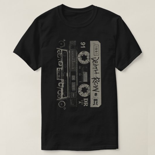 デスローレコードカセットテープ  Tシャツ (デザイン正面)
