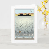 デスヴァレー国立公園3 カード (黄色い花)