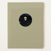 デスヴィンテージゴシックイラストレーションお名前 プランナー手帳 (裏面)