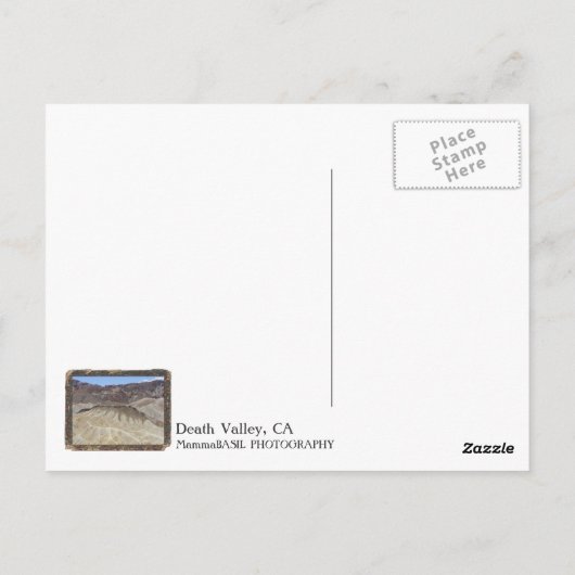 デス素晴らしバレーはがき！ ポストカード (裏面)