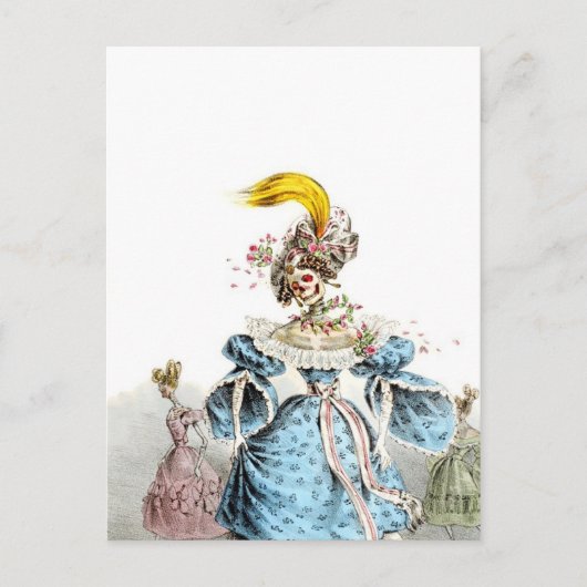 デス肺炎のドレスポストカード ポストカード (正面)