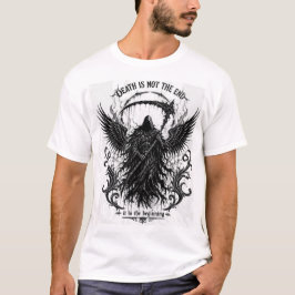 デス・イズ・ノット・ジ・エンド ゴシック 死神 Tシャツ