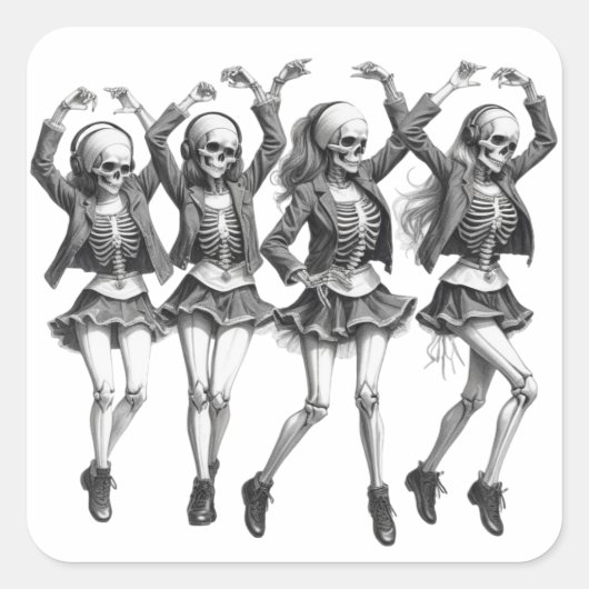 デス・ウィメンズ・ダンス スクエアシール (正面)