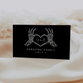 デス・ゴシック結婚座席表 プレイスカード