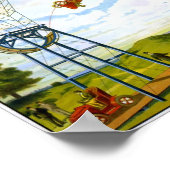 デス・サーカス・ポスターのL'Auto Bolideスリリングなディップ ポスター (角)