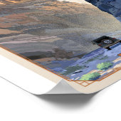 デス・バレー国立公園リトーのアートワーク・ポスター ポスター (角)