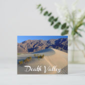 デス・バレー国立公園、カリフォルニアのはがき ポストカード (スタンド正面)
