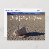 デス・バレー国立公園、カリフォルニアのはがき ポストカード (正面/裏面)