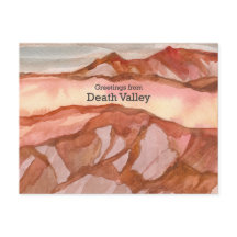 デス・バレー・カリフォルニア山地デザートランドスケープ