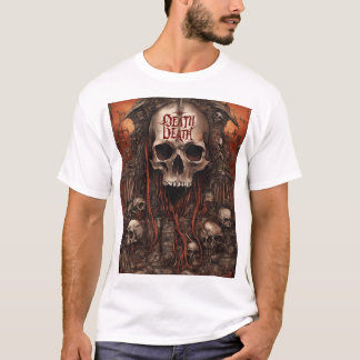 デス・レインズ・エターナル - ダークゴシック・スカル Tシャツ