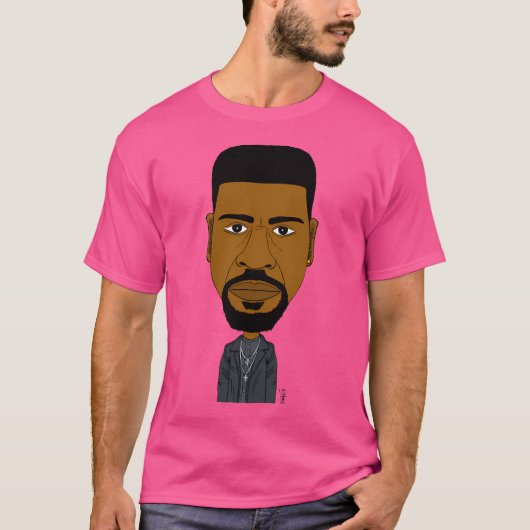デズ描ゼルポートレート。2 Tシャツ (正面)