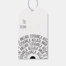 デセジョスデナタル – アモールフェエスペランサ ギフトタグ