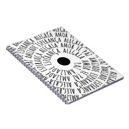 デセジョスデナタル – アモールフェエスペランサ ノートブック