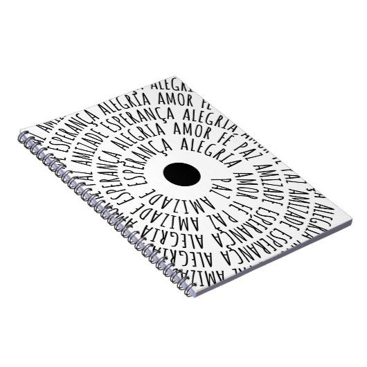 デセジョスデナタル – アモールフェエスペランサ ノートブック (右側)