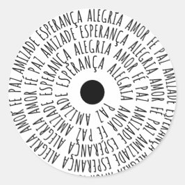 デセジョスデナタル – アモールフェエスペランサ ラウンドシール