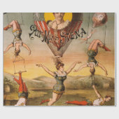 デセンテダブサロンパー恋しく思ステナヴィンテージサーカス ラッピングペーパー (フラット)