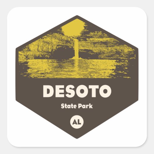 デソト州パークアラバマ スクエアシール (正面)